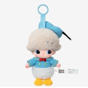 Pop Mart Dimoo World Disney Series Vinyl Plush Keychain - Donald Duck’s Singing